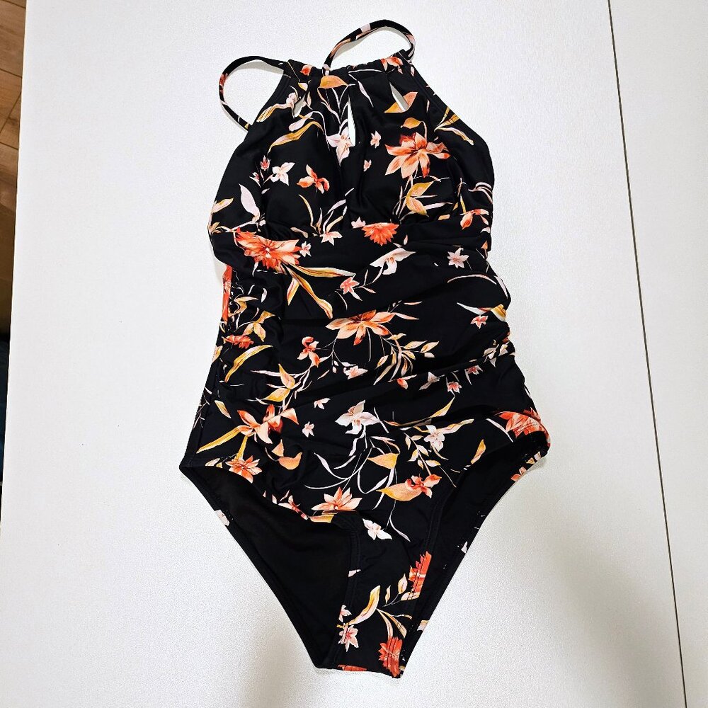 Cupshe Cutout Tie Back One Piece Swimsuit